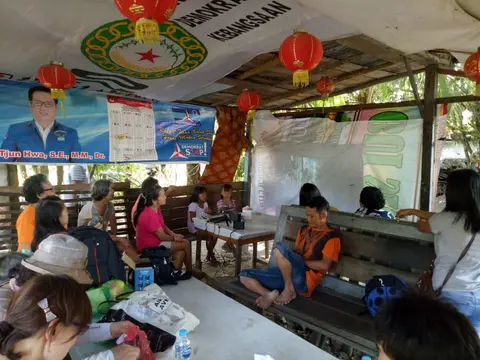 Nonton Film Yesus di daerah Roban, Singkawang